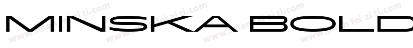 Minska Bold ITC TT字体转换